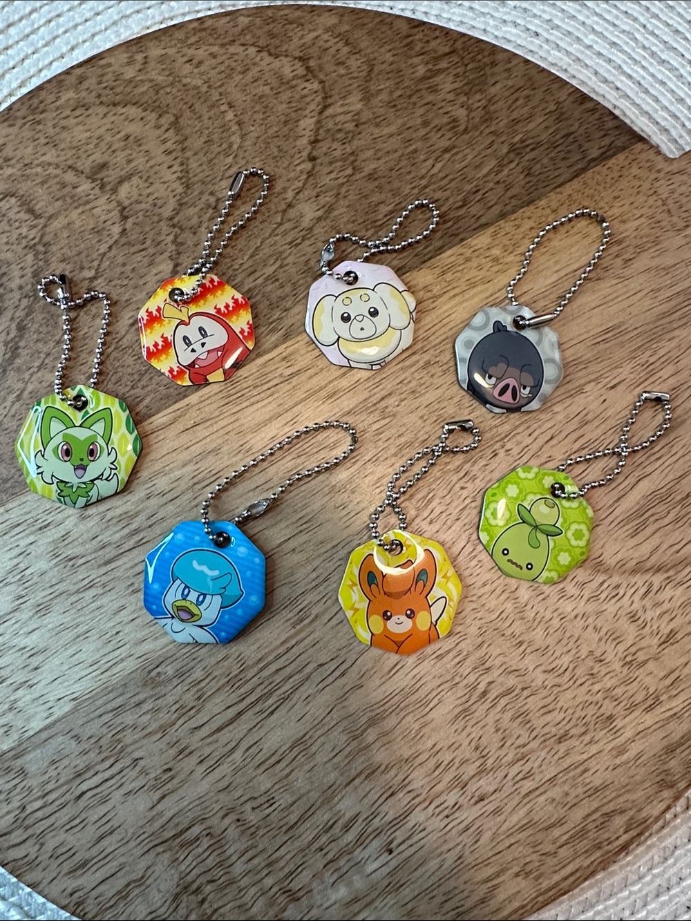 Pokémon Paldea Mini Charms